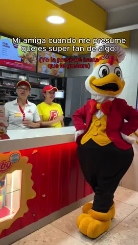 Compártelo a esa amiga del trabajo que traumaste con algo, si no te contesta en 10 seg te debe un pollo frisby con miel 🤪 @Pollo Frisby 