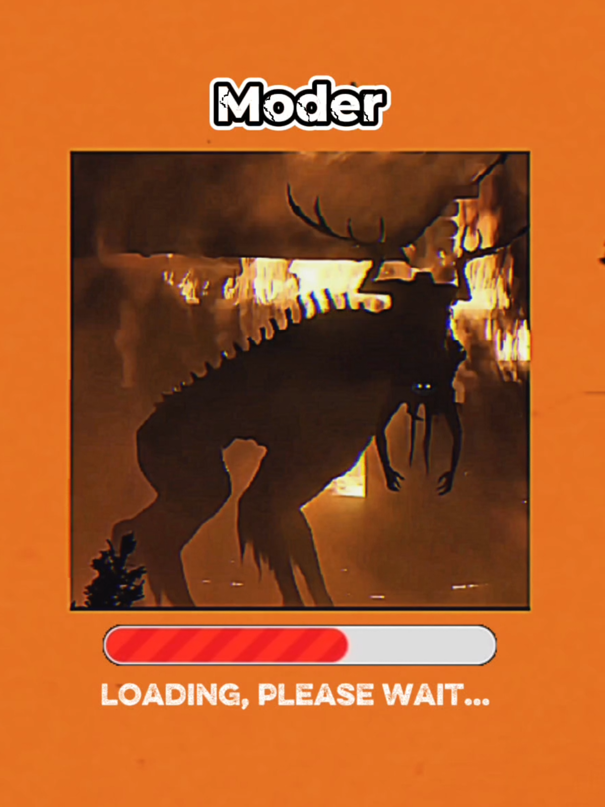 Moder Case, Loki's son. The dark creature of the forests. Warning: video based on Norse mythology! #simulating_cases #story #terror #cases #moder 
