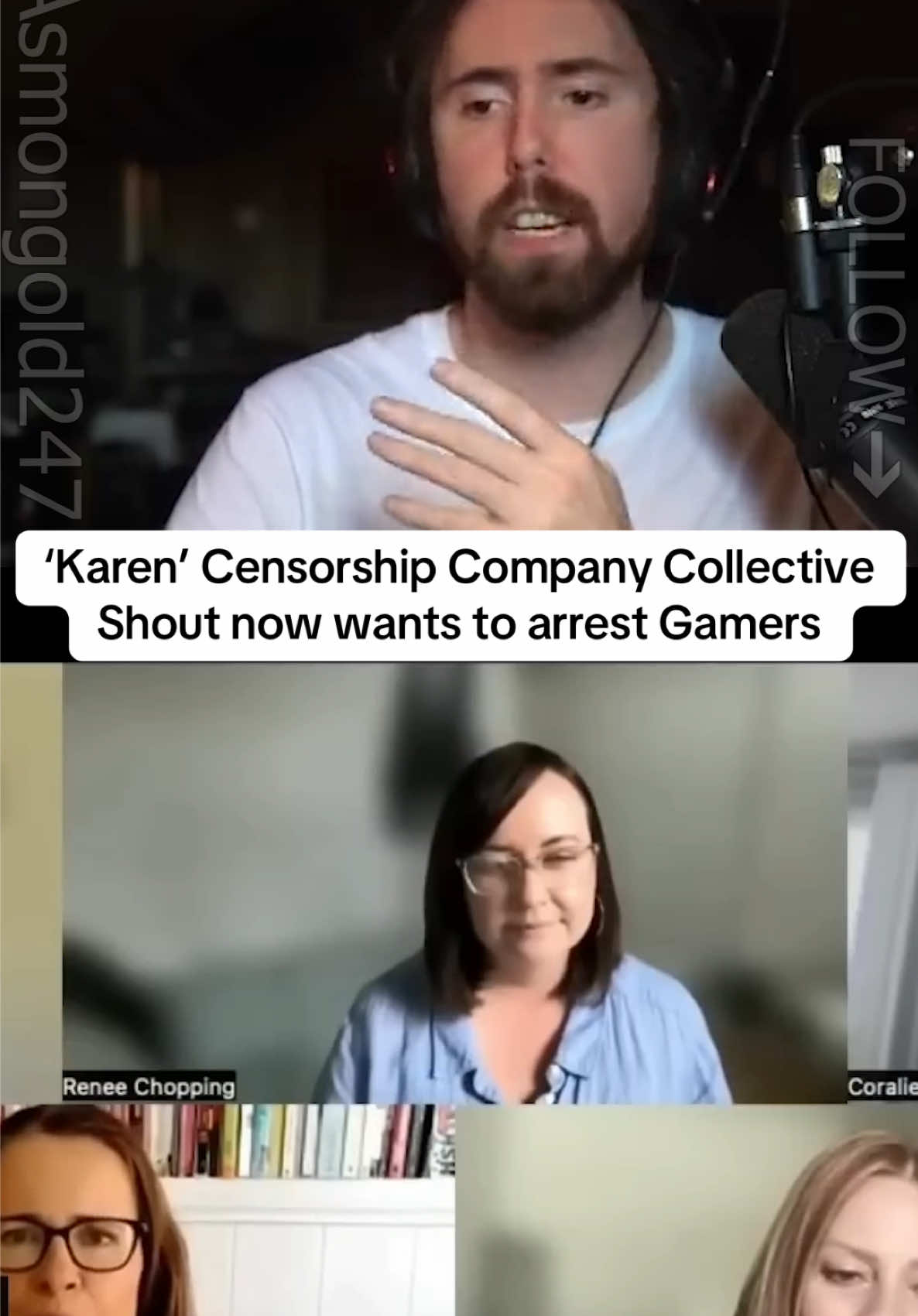 Pt1. When does the government step in? #collectiveshout #asmongold #valve #steam #paypal #mastercard #visa #asmongold247 #gaming #news #reacts #fyp #drama #foryou 