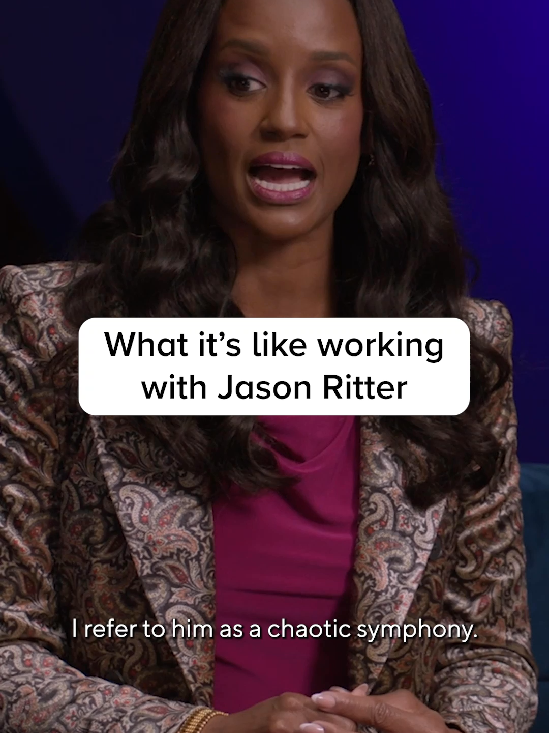 Skye spilled the tea during her Conversation Between Stars. #Matlock #MatlockCBS #interview #TV #Drama @jasonritter1980