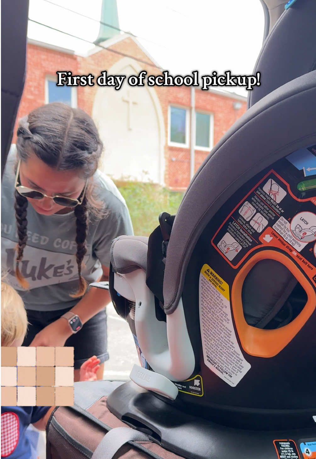 The school year has officially started and he’s made a lot more friends🥹 he was so excited for today! Also can you tell how determined he is to do everything by himself?#nannylife #schoolpickup #firstdayofschool #nannyvlog #independent 