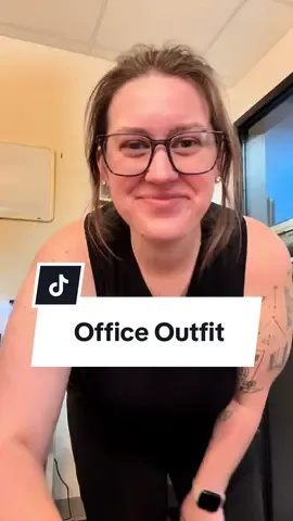 I’m so low maintenance today….and most days. I have a good skincare routine but don’t wear makeup often and I need comfy clothes. Can I still be part of the corporate girly tiktok? #SelfCare #officeoutfit #officegirly #dealershiplife #OOTD 