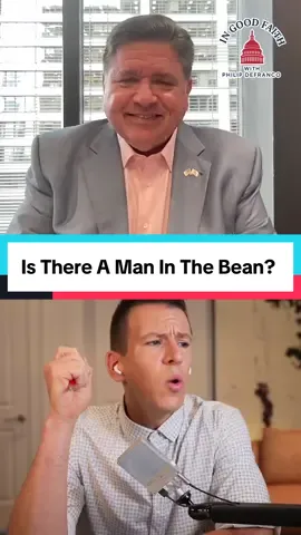 Is There A Man In The Bean? Governor Pritzker Can’t Say #chicago #illinois 
