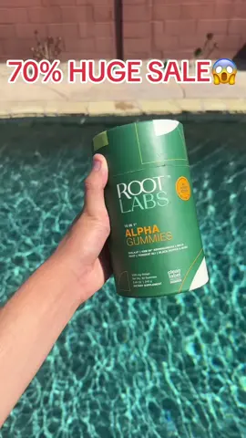 Huge discounts on the root labs alpha gummies😱🔥Please note sales are limited and prices may differentiate based on when you view the video. For most up to date prices, check the product page.