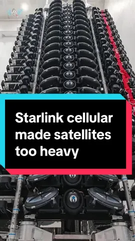 The latest batch of Starlink V2 Mini satellites are now 21% heavier (an extra 170 kg / 400 lbs each). Why? They’re carrying direct-to-cell hardware, essentially turning each satellite into a floating LTE cell tower in low Earth orbit. That means T-Mobile users in the US, and eventually other mobile carriers worldwide, will be able to connect directly to Starlink satellites for coverage in areas where traditional cell towers can’t reach. But here’s the catch: the larger V2 satellites with full direct-to-cell capabilities are even heavier — too heavy for Falcon 9 launches. SpaceX will need to rely on Starship to deploy them at scale, making Starship’s success critical for the future of Starlink’s next-gen connectivity. #starlink #satelliteinternet #networkengineer #technews #spacex 