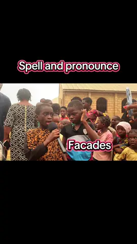 Street game #spellingbee #pronouncechallenge #viral #entertainment #students 