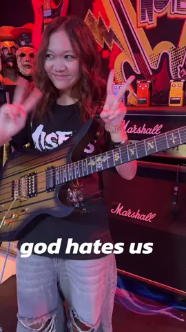 god hates us #avengedsevenfold #cover #Thankyou #Star_thailand #SchecterSynyster Custom-S Goldburst 