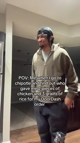NEVER DoorDash Chipotle🫩 #fyp #knllght #chipotle #xyzbca #doordash 
