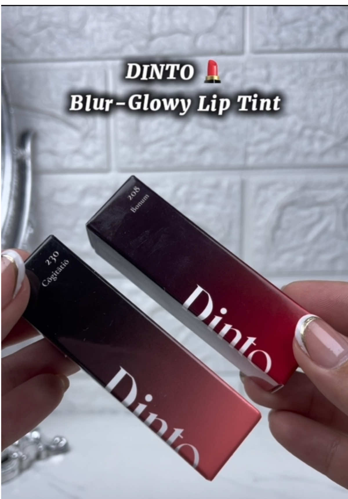Un toque de brillo, un color que permanece ✨ Así se sienten los labios con Blur-Glowy Lip Tint 💋 @dinto_cosmetic  #liptint #Dinto #GlazedLips #LipTintObsessed #kbeauty