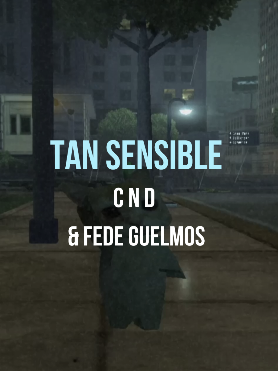 TAN SENSIBLE 🌧 - c n d & Fede Guelmos #cnd #tansensible #letras #compartir #sad 