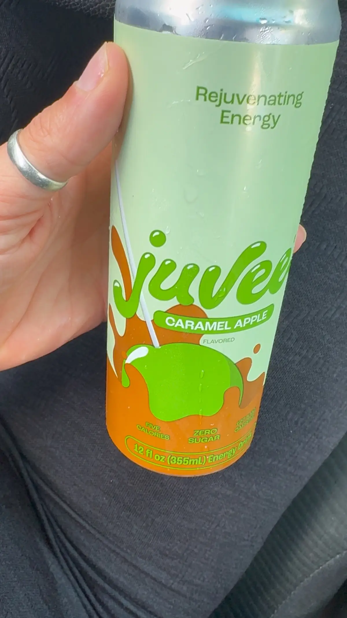 @Juvee Energy 🆚 @Alani Nutrition  🥤 Juvee (Caramel Apple) 	•	127mg caffeine  	•	Flavor: more caramel, tastes like the caramel apple sucker 🍏🍬 	•	Less carbonation 	•	Price: snagged mine for 50¢ (2 cans < 1 Alani 👀) 🥤 Alani (Witch’s Brew) 	•	200mg caffeine  	•	Flavor: more apple-forward 🍏, bolder taste 	•	More carbonated 	•	Price: 💸 higher than Juvee ✨ Both bring a fun seasonal caramel apple vibe just depends if you want a lighter sip or a stronger kick! Which one are you reaching for? 👇 #EnergyDrinkReview #AlaniNu #JuveeEnergy #DrinkTok #Caffeine