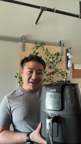 Finally a NINJA OWNER 😂 thinks what adulting feels like. Appliances have been giving me dopamine 🤏🏽 #ninjaairfryer #airfryer #hmong #maxkhang 