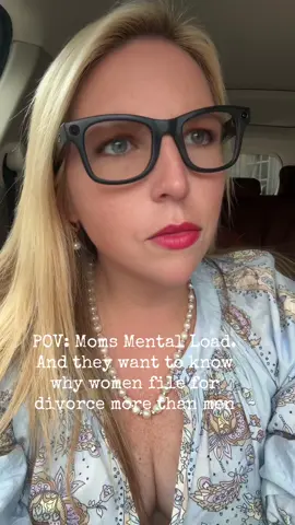 Moms mental load never ends. Strains relationships. ##mentalload##mom##MomsofTikTok##defaultparent##divorce
