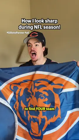 #ad #GillettePartner When you shave with your team, you feel like your team. I’m ready to “Bear Down” all season long with @Gillette! #GilletteLabs #NFL #football 