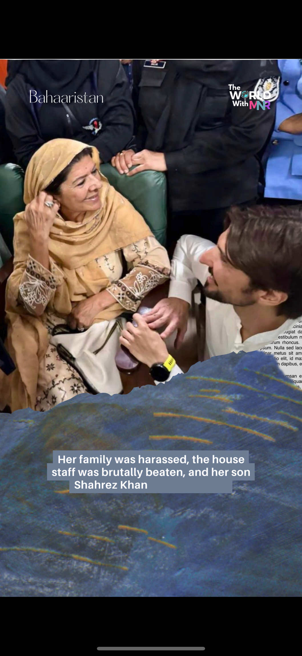 Earlier today, former Pakistani Prime Minister Imran Khan’s sister, Aleema Khan’s home was attacked by men in plainclothes. Her family was harassed, the house staff was brutally beaten, and her son, Shahrez Khan, was abducted. Right now, when the country’s resources should be diverted to supporting the thousands of Pakistanis impacted by devastating floods, furthering this fascism and increasing these human rights abuses is especially depraved. These atrocities must come to an end. We demand the immediate release of all political prisoners, including Shahrez Khan, and an end to the use of illegal intimidation tactics to pressure people who are simply standing up for their human rights or related to those who are.  #PakistanUnderFascism #ReleaseShahrezKhan