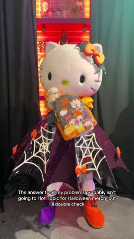 Turns out it's the answer 🎃🎀 Shop the new Hello Kitty and Friends #Halloween collection at @hottopicofficial! #hellokitty 