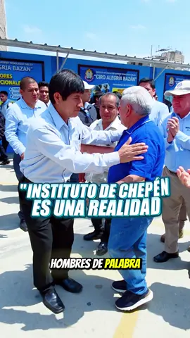 El Instituto Ciro Alegría Bazán de Chepén ya es una realidad. Una obra que demuestra que con gestión y compromiso transformamos la educación en La Libertad. 💙📚🏫