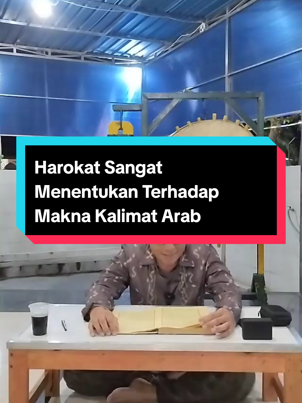 Hati Hati dalam Memberi Harokat pada Kalimat Arab, Karena Beda Harokat Akan Menuntut Makna Yang Berbeda #tiktoklive #livehighlights 