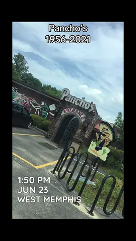 Panchos opened in 1956 & closed in 2021! (I was born in 1985) So many memories here starting from when I was a kid. I wish I had more photos & sure wish I had some from way back then! Me & my bestie wrote our names on the brick when we went for her 16th or 17th birthday. These are all of my photos except 5 I got from google! #westmemphis #arkansas #panchos #memories 