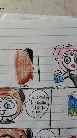 rotoscopia para la racha 🗣️ comic que Ise en la escuela que andába aburrido 