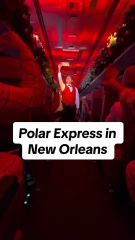 Forget fall, this is what I’m ready for 🎅🏽❤️ Amtrak’s Polar Express in New Orleans, LA •  • • Business Email: VickyLeonPR@Gmail.Com #vickyyleonn #neworleansinfluencer #polarexpress #thingstodoinneworleans #amtrak 