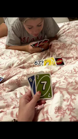 Sorry Carm 😏 #67 #uno @carmella‼️ 