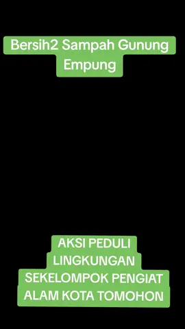#tomohonnews  #pedulilingkungan  #lestarialamku  #pengiatlingkungan  #pengiatalam  Peduli lingkungan adalah sikap dan tindakan yang bertujuan untuk menjaga dan memperbaiki kondisi lingkungan sekitar, baik alam maupun sosial. Ini melibatkan upaya untuk mencegah kerusakan lingkungan, mengurangi dampak negatif aktivitas manusia, dan melestarikan sumber daya alam untuk keberlanjutan.  Pentingnya Peduli Lingkungan: Kesehatan: Lingkungan yang bersih dan sehat berkontribusi pada kesehatan manusia, mengurangi risiko penyakit.  Keberlanjutan: Menjaga lingkungan memastikan ketersediaan sumber daya alam bagi generasi mendatang.  Kualitas Hidup: Lingkungan yang terjaga meningkatkan kualitas hidup, menciptakan suasana yang nyaman dan menyenangkan.  Ekosistem: Kepedulian lingkungan membantu menjaga keseimbangan ekosistem dan keanekaragaman hayati.  Cara Menunjukkan Kepedulian Lingkungan: Mengurangi Sampah: Menerapkan prinsip 3R (Reduce, Reuse, Recycle) untuk mengurangi jumlah sampah yang dibuang.  Menghemat Penggunaan Energi: Menghemat air dan listrik, serta menggunakan peralatan elektronik yang hemat energi.  Menjaga Kebersihan: Membuang sampah pada tempatnya, menjaga kebersihan lingkungan sekitar.  Menanam Pohon: Menanam pohon dan melakukan penghijauan untuk mengurangi dampak pemanasan global dan menjaga kelestarian lingkungan.  Mengurangi Polusi: Mengurangi penggunaan kendaraan pribadi, menggunakan transportasi umum, bersepeda, atau berjalan kaki.  Mendukung Produk Ramah Lingkungan: Memilih produk yang ramah lingkungan dan mendukung bisnis yang peduli lingkungan.  Peran Pendidikan: Pendidikan memegang peranan penting dalam menumbuhkan kesadaran dan kepedulian terhadap lingkungan sejak dini.  Melalui pendidikan, nilai-nilai kepedulian lingkungan dapat ditanamkan dan dibudayakan dalam kehidupan sehari-hari.  Pendidikan formal dan non-formal, seperti gerakan kepramukaan, dapat menjadi wadah untuk menumbuhkan kesadaran lingkungan.  Kesimpulan: Peduli lingkungan adalah tanggung jawab bersama. Dengan tindakan sederhana namun konsisten, setiap individu dapat berkontribusi dalam menjaga kelestarian lingkungan dan menciptakan masa depan yang lebih baik. 