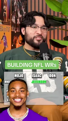 Building the perfect NFL wide recievers! #nfl #football #sports 