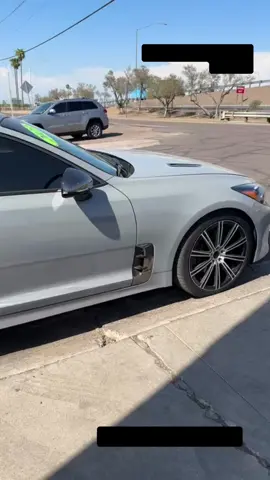 2023 KIA Stinger sold, making dreams happen 🫣🤩🤩🤩 #financingavailable #fypシ゚viral #phoenixarizona #dealership 