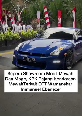Seperti Showroom Mobil Mewah Dan Moge, KPK Pajang Kendaraan MewahTerkait OTT Wamanekar Immanuel Ebenezer  video : isrimewa #pyf  @sorotan  @jangluas 