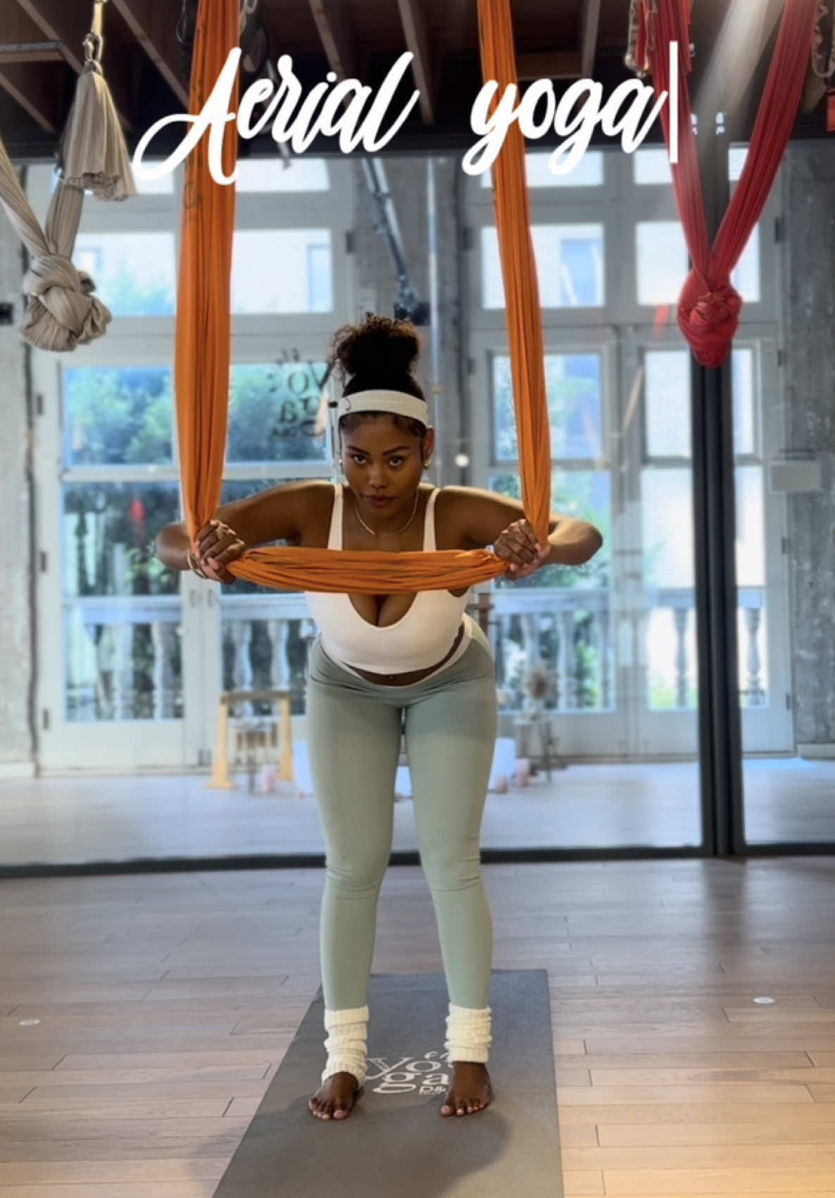 Took my first Ariel class, I loved this sm🤍