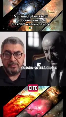 Mohamed Sifawi décrit Tebboune comme le président algérien désigné 🇩🇿#alger#algerie#tebboune#viral#pourtoi 