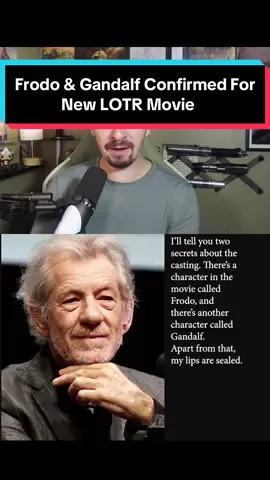 More casting news about The Hunt for Gollum #movies #movie #lordoftherings #ianmckellen #lotr 