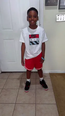 My 3rd Grader ✂️✏️📚 I pray this school year brings nothing but fun,solid memories and new opportunities for you! Let’s rock this school year 🤘🏾🫶🏾