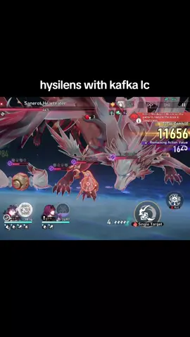 not recommended if it is for support hysilens, bc kafkas sig lc doesnt provide effect hit rate for her, but its fun to mess around #HonkaiStarRail #hsr #hysilens #hysilenshsr 