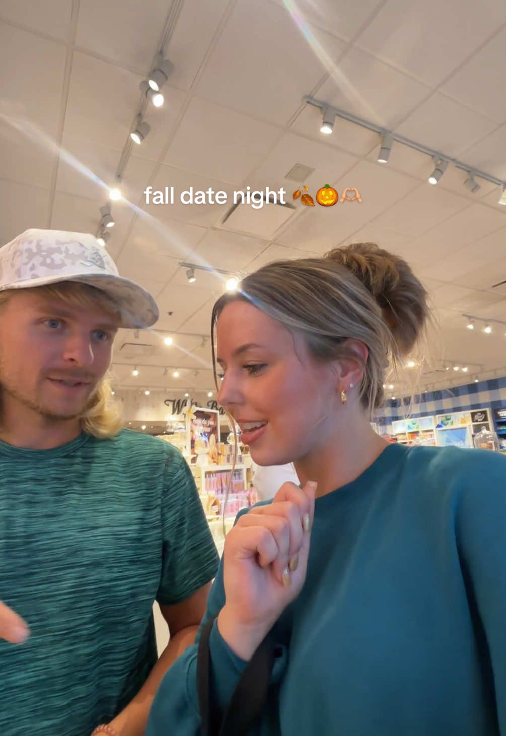 Luke understood the assignment he took this so seriously 🤣🥰🫶🏼 candle shopping but make it a date! 🥰can’t believe it’s been 4 years since he asked me on a date! 🥹 #falltok #fallcandles #datenight #marriage #shopping 