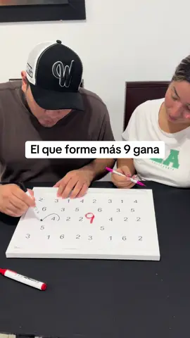 El que forme más nueve gana