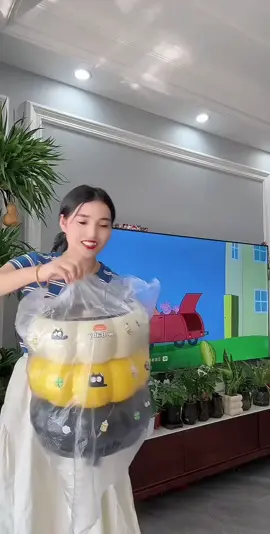 Một em thùng rác hình quả bí siêu xinh đây ạ#xuhuongtiktok 