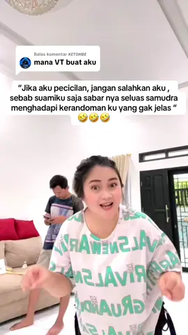 Membalas @𝙆𝙀𝙏𝙊𝙈𝘽𝙀 🤣🤣🤣🤣#promoseruweekend #videoviral #fypシ゚ #trendingtiktok #suamiistri 