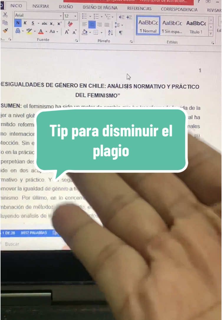 Termina el contenido de tu tesis y luego contáctanos. Podemos dejar tu tesis perfecta en cuanto a ortografía, redacción, coherencia y la correcta aplicación de Normas APA, Vancouver o Chicago. #CorrecciónDeEstilo #CorrectoresDeEstilo #CorrectorDeTextos #CorrectorDeTexto #Tesis #NormasAPA #EstiloAPA #Tutorial #Tesista #Universidad #Universitario #Estudiante #AsesorDeTesis #AprendeEnTikTok #Maestría #Doctorado #Postgrado #Tips #Trucos #Consejos