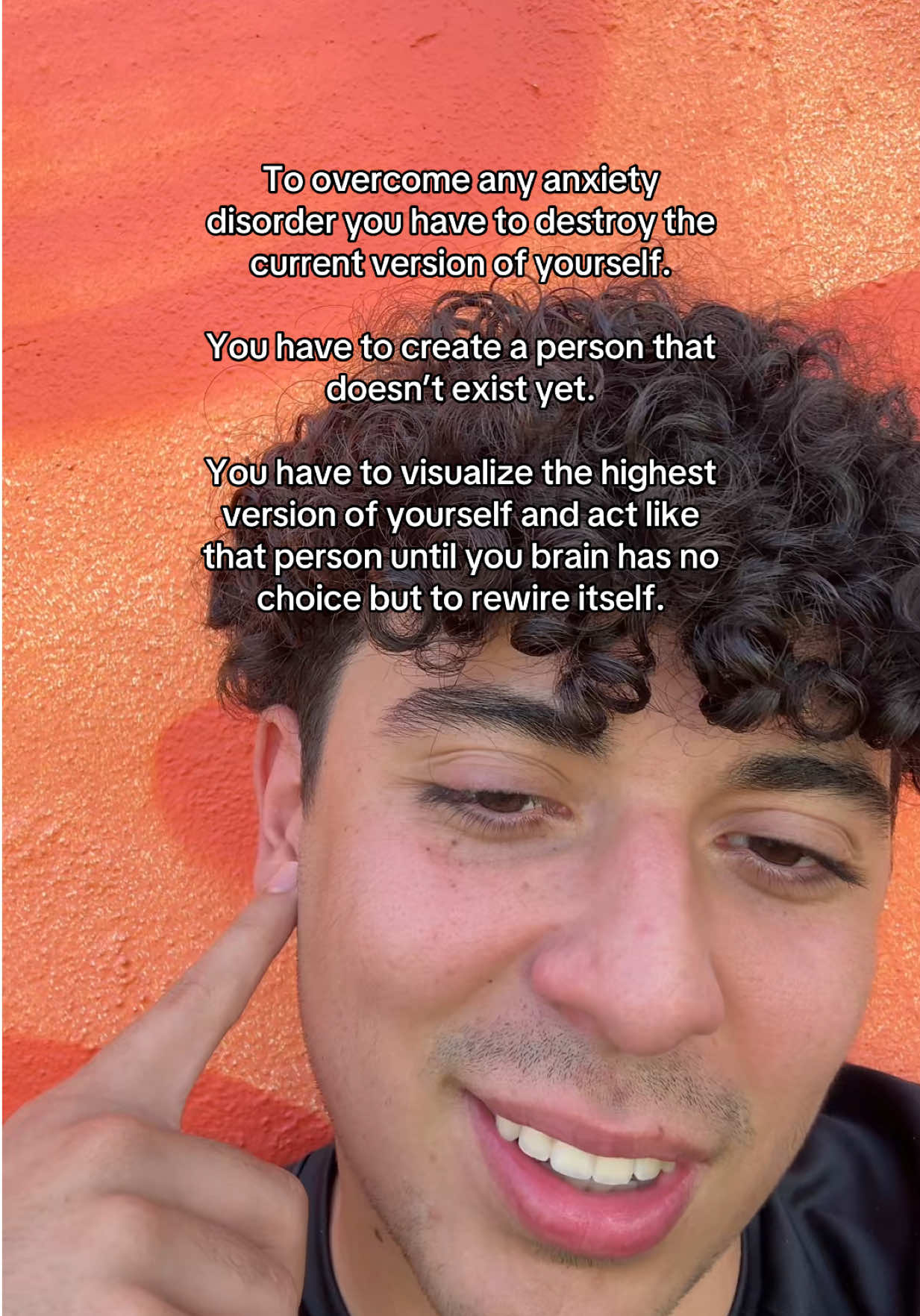 You have to destroy the version of you that feeds the cycle. The version that overthinks. That isolates. That googles symptoms. That avoids life. That waits for permission to heal. You have to bury that version and build a new one from scratch. You have to create someone who doesn’t even exist yet, someone whose habits, mindset, and identity are the opposite of what DPDR thrives on. This means acting like that person before you believe you are them. Wake up like them. Move like them. Eat, train, speak, and think like them, even when you don’t feel like it. Because eventually, your brain has no choice but to rewire itself. That’s how neuroplasticity works. And if you stay consistent, you won’t just recover, you’ll become unrecognizable. DPDR almost took my life, then I overcame it in 5 weeks, and now I help 21-45 year olds overcome it step by step using neuroplasticity No bs, no coping, no butterfly hugs. Just a proven system that produces the fastest client recoveries in the world. DM me “REWIRE” only on my Instagram @dpdrfounder for my 1-1 Coaching 🧠  #anxiety #derealization #depersonalization #dpdr #ocd 