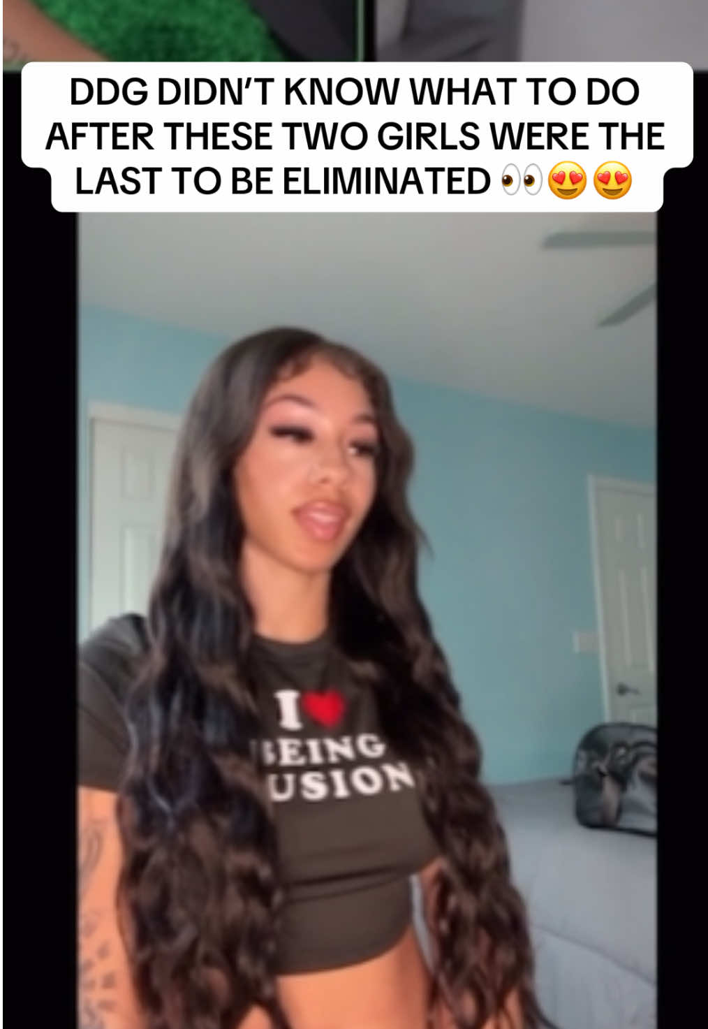 DDG didn’t know who to eliminate first that’s how gorgeous they both are 😭😍😍 #ddg #fyp #foryou #viral 
