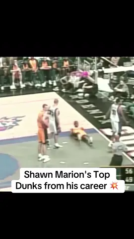 Shawn Marion's Top Dunks from his career 💥 #basketball #lebronjames #sportstiktok #basketballtiktok #fypシ 