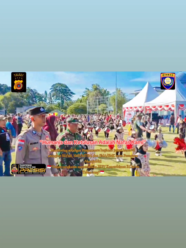 Bhabinkamtibmas Gampong Kuta Ateuh, Bripka Muammar Polsek Sukakarya, Polres Sabang. Kamis, ( 21/08/2025 ). ✨Monitoring sekaligus Pengamanan kegiatan pawai karnaval setingkat SD/MI, SMP/MTSN, dan SMA/SMK serta Pesantren Almujaddid “Dalam rangkaian memeriahkan HUT Kemerdekaan RI ke-80 Tahun 2025”🇲🇨 Kegiatan dimulai dari titik start Lapangan Yos Sudarso, Jurong M. Thaib, Gampong Kuta Ateuh dan berakhir finish di Bundaran Sabang Fair, Gampong Kuta Barat, Kota Sabang. Pawai berjalan dengan meriah, tertib dan lancar. Semangat nasionalisme tampak terpancar dari keceriaan para peserta, masyarakat dan seluruh pihak yang terlibat. #bhabinkamtibmasindonesia   #humaspoldaaceh   #ditbinmaspoldaaceh1   #humaspolressabang  #polseksukakarya 
