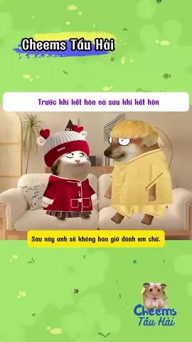 Trước và sau khi kết hôn #cheems #xuhuong #viral 