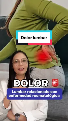 En muchas enfermedades reumatológicas, el dolor lumbar es el primer aviso de algo más profundo: inflamación crónica, espondiloartritis, o incluso daño estructural. ⚠️ 📍 Si duele más al despertar y mejora con el movimiento… no lo ignores. 🧠 No todo dolor lumbar es por malas posturas. A veces, tu cuerpo está diciendo lo que tu entorno no ve. . . . 👩🏻‍⚕️Dra. Grace Santamaría - Reumatóloga 📲Agenda tu cita: 0939090350 - 0984250482 #reumatologo #reumatologia #lupus #artritis #esclerosis  