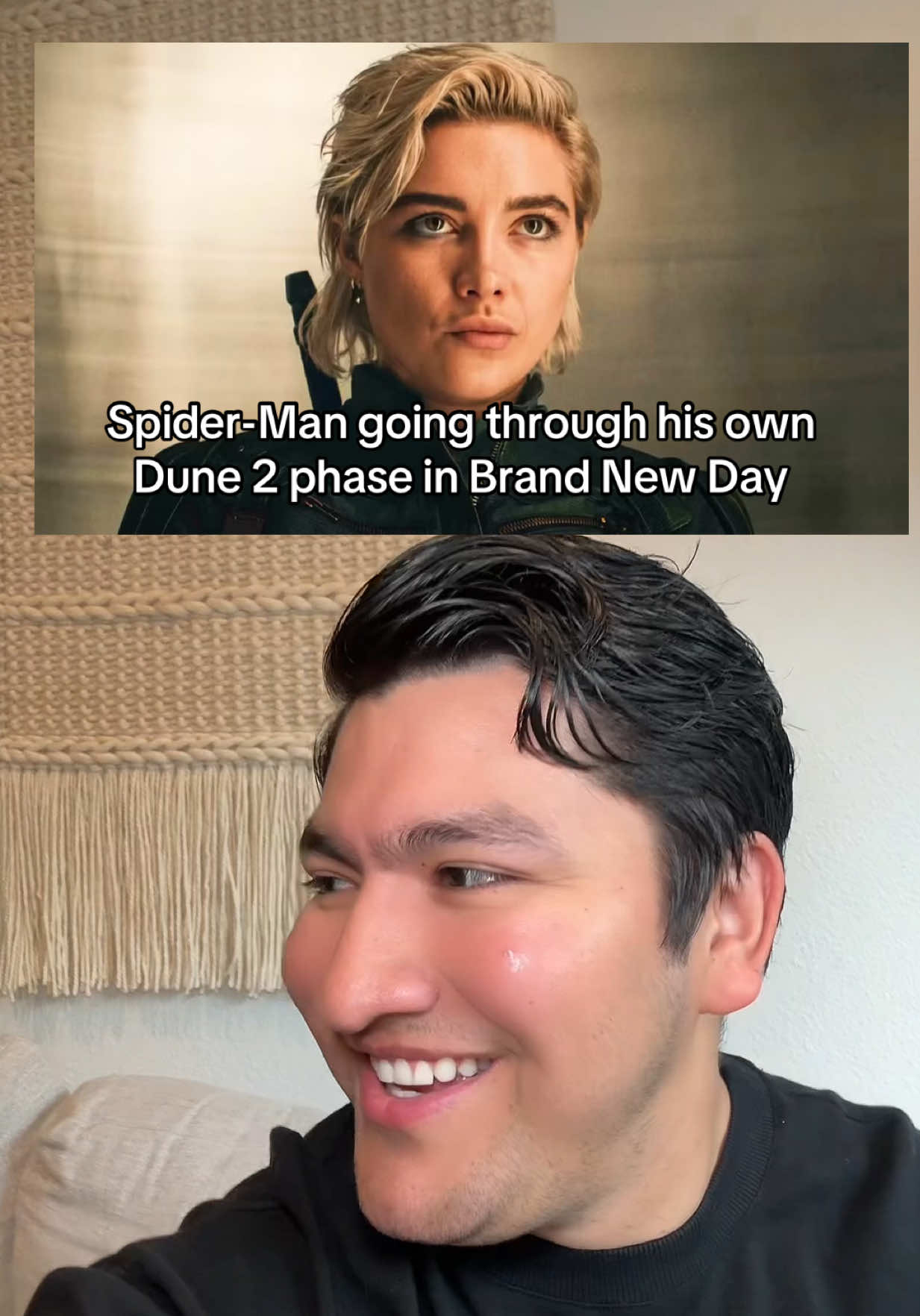 Spider-Man Meets Yelena and goes through his own Dune 2 phase in Brand New Day 🤣 #spidermanbrandnewday #dune2 #mcu #blurayangel #yelena