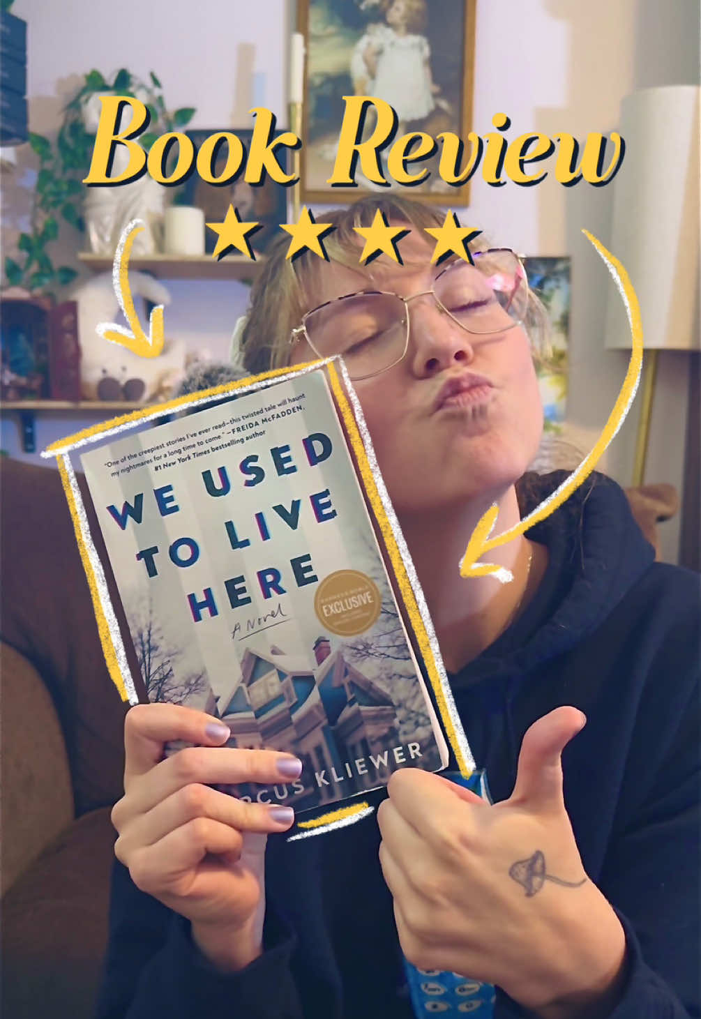 We Used to Live Here was a surprisingly spooky read. Albeit - I read it home alone at night😳 I loved this uncanny horror and would love more recommendations like this!  #BookTok #horrortok #weusedtolivehere #bookreview #fyp 