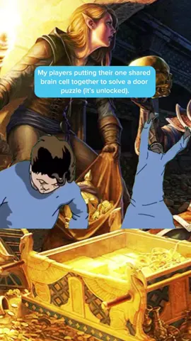 What’s the toughest D&D puzzle you ever threw at your players? #dndtok #dungeonsanddragons #dnd #dndmemes #dndtiktok 