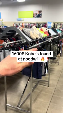 1600$ kobes found at goodwill #goodwill #thrift #fyp 